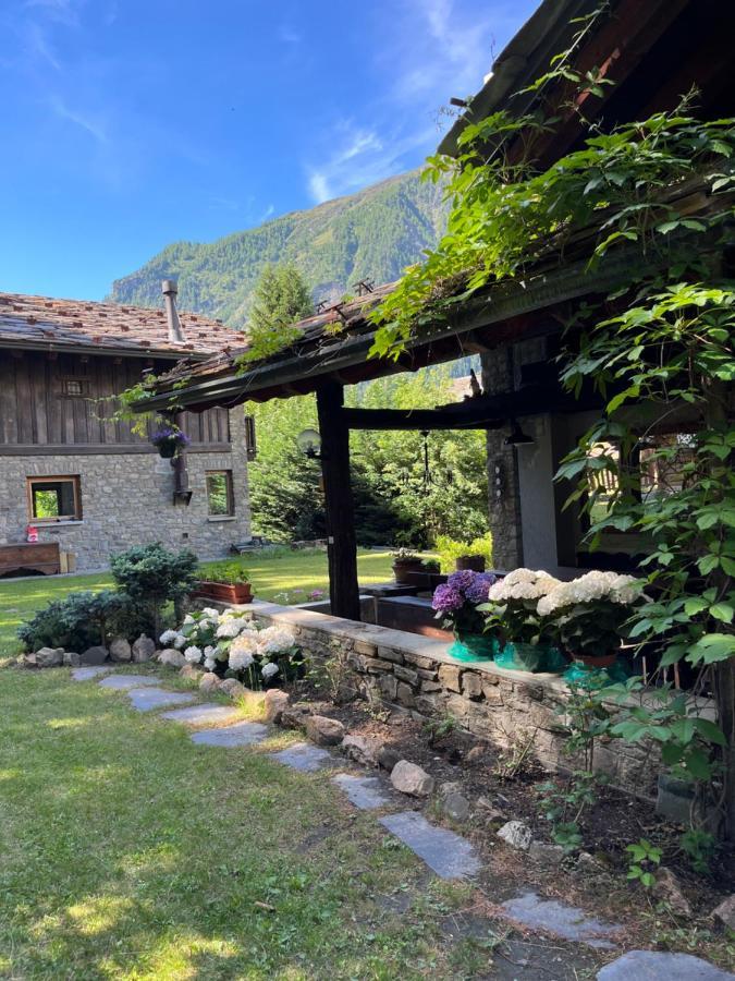 Chalet Blanc "Le Flocon" Courmayeur Exteriér fotografie